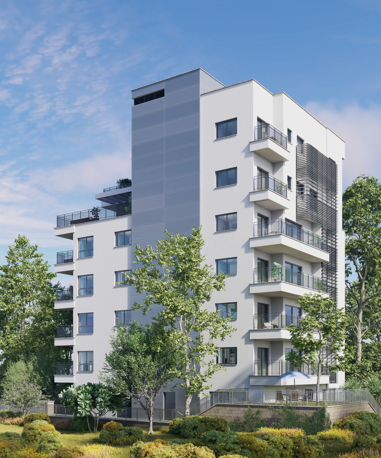 Modern urban development