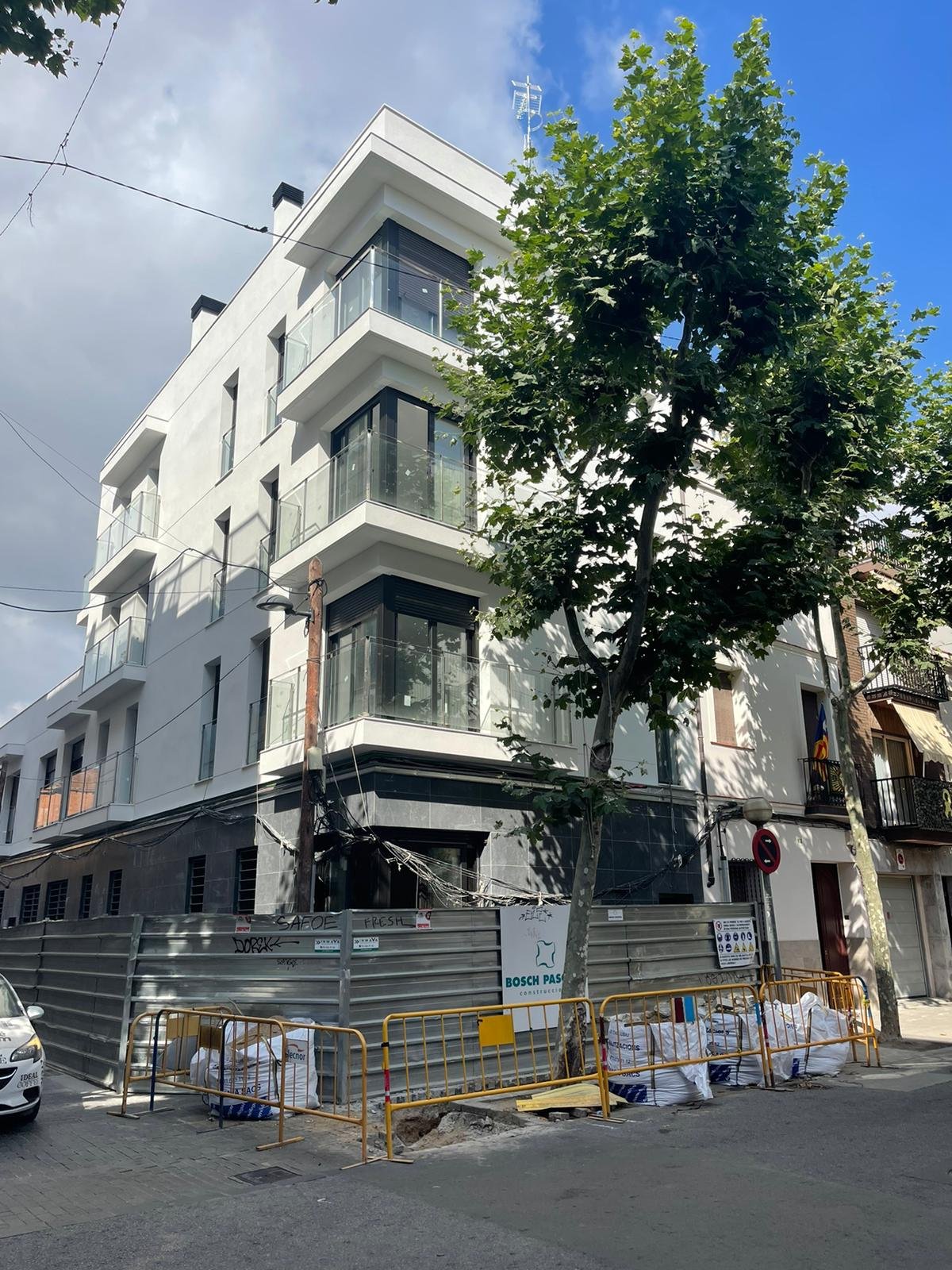 City residential building